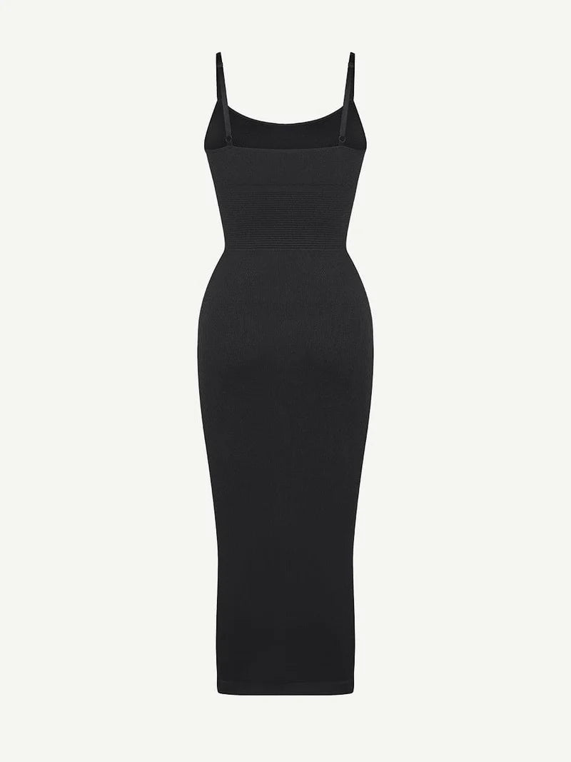 VerdeSculpt Midi Dress