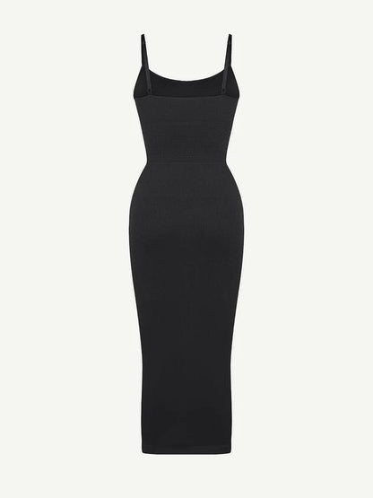 VerdeSculpt Midi Dress