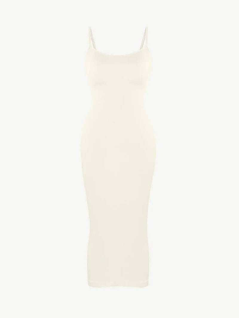 VerdeSculpt Midi Dress